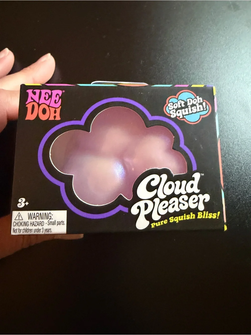 NeeDoh Cloud Pleaser Squishy Toy Squeeze 2026 Soft Doh Shimmer & Shine Schylling